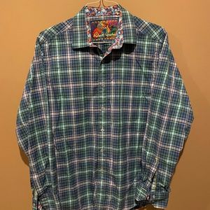 ROBERT GRAHAM- Men's Long Sleeve Shirt